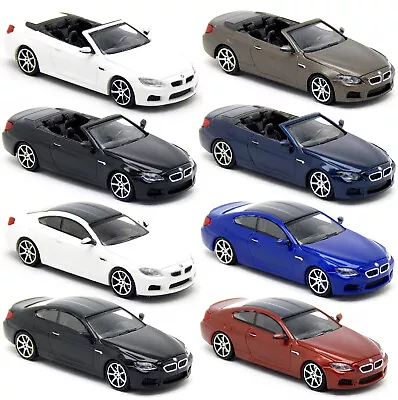 Minichamps - BMW 6 Series M6 - F12 F13 Coupe Convertible Car Model Color Choice 1:87 H0 • $26.64