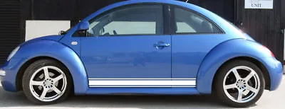 $36 • Buy Rocker Panel Stripe Stripes Decal Decals Graphics Fits VW Volkswagen Beetle Bug