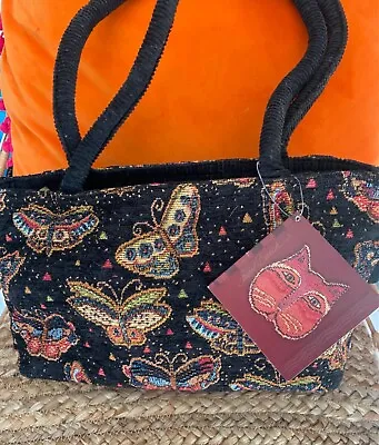 £5 • Buy Laurel Burch Tapestry Butterfly  Design  Bag New