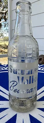 Vintage Suwannee Valley Beverages Clear Bottle Coca Cola Bottling Co Trenton FL • $14.50