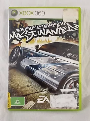 Xbox 360 - Need For Speed Most Wanted - With Manual  • $99