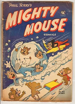 Mighty Mouse Comics #49 (GD/VG) (1954 St. John) • $19.88