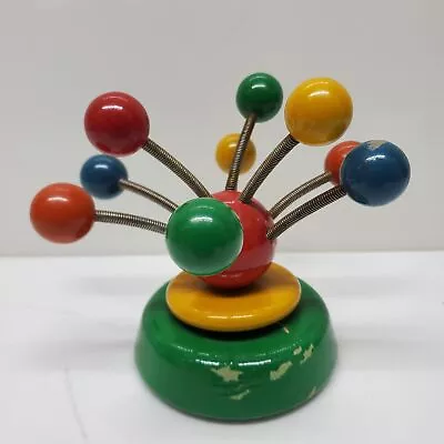 Vintage Spinning Spring Ball Music Box Toy • $9.99