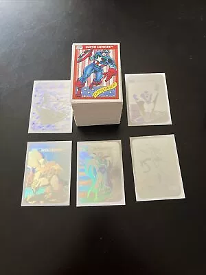 1990 Impel Marvel Universe Card Set & Hologram Set • $150