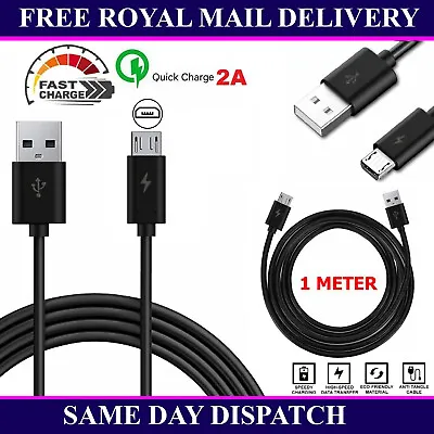 New SuperFast Micro-USB Data Sync Charger Cable Lead For All Mobile Phones & Tab • £2.99