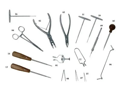 Instrument Set For Mini Plates • $187.50