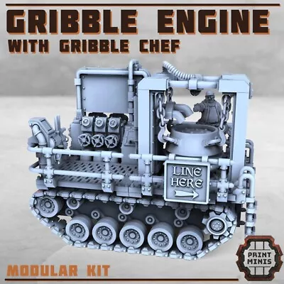 Gribble Engine. Warhammer 40k/ Table Top Gaming Miniatures/ Sci-fi Terrain • £24.99