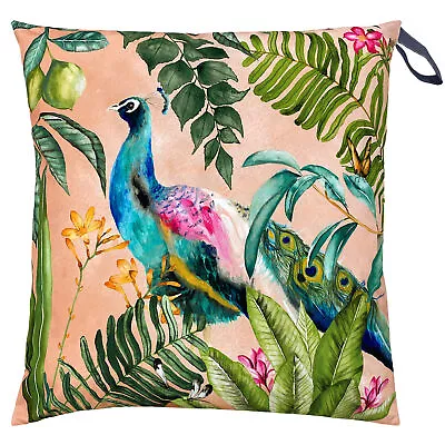 £41 • Buy Evans Lichfield Peacock Large 70cm Outdoor Floor Cushions