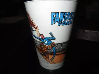 Vintage 7 Eleven Fantastic Four Plastic Slurpee Cup 1970s • $4.99