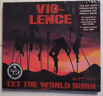 Vio-Lence Let The World Burn Digipak CD New Violence • $12.99