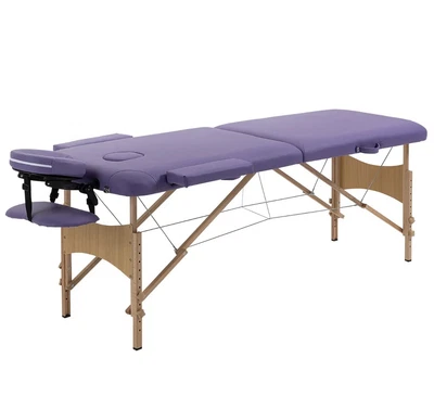 £60 • Buy Massage Table Bed Black Therapy Beauty 3 Way Adjustable Couch Salon Portable