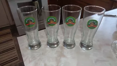 Moosehead Beer - Pilsener Glasses - Set Of 4 • $9.56