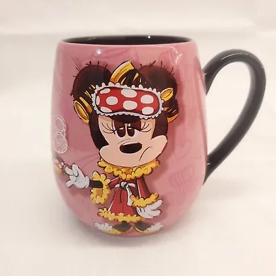 Disney Minnie Mouse “I’m Only Awake For The Coffee” Pink Coffee Mug 16 Oz • $15