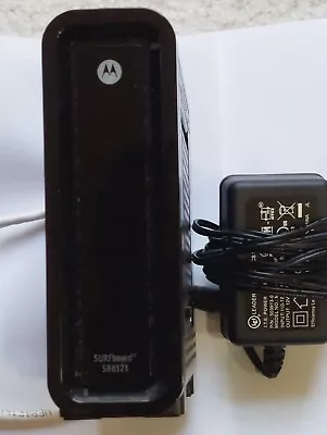 Motorola SURFboard Modem SB6121 With Adaptor • $3