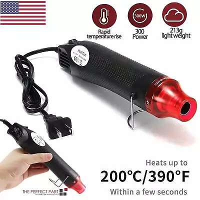 Mini Heat Gun DIY Electric Nozzles Tool Hot Air Gun Embossing Drying Paint • $12.99