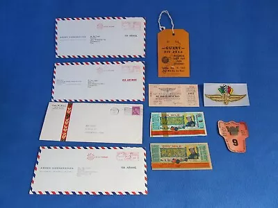 Vintage 1962 Indy 500 & Milwaukee Mile Collectables ~ Ticket Stubs Badge Etc. • $34.99