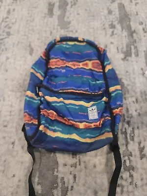 Vintage Adidas Backpack Bag  Coloriful Pattern Aztec Tyedye  • $36.12