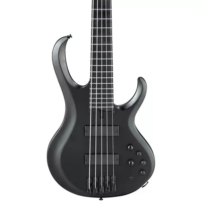 Ibanez BTB625EX BTB Iron Label 5-String Bass Guitar Black Flat • $949.99