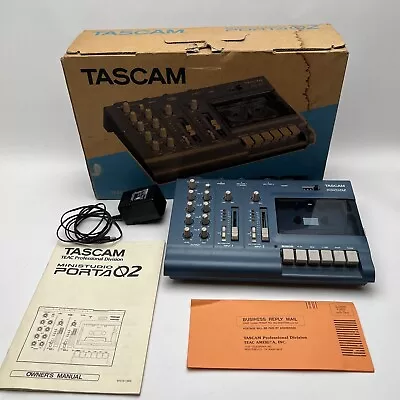 Tascam Ministudio Porta 02  4 Track Analog Cassette Recorder • $255.95