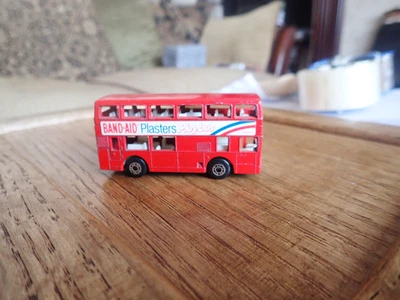 £5 • Buy A Matchbox Leyland Titan Bus With Bandaid Plaster Advert 1981