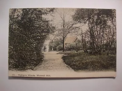 Highgate Woods Muswell Hill Early Pc Posted To Parkstone Avenue Hornchurch Essex • £3.99