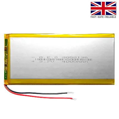 3.7V 4000mAh LiPo 1S Polymer Rechargeable Battery: Tablet PAD PC Bank - 3058136 • £14.99