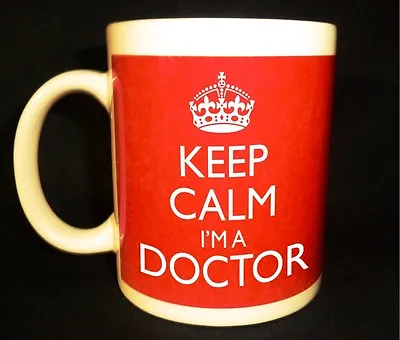 Brand New Keep Calm I'm A Doctor And Carry On Cool Britannia Retro Gift Mug Cup • £9.99