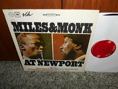 Miles & Monk At Newport Stereo 2 Eye Copy Vintage Jazz Lp • $29.99
