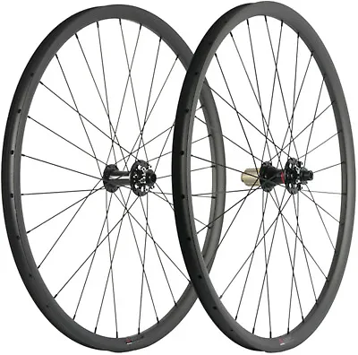 29ER MTB Carbon Wheelset 27/30/35/40/45mm Outer Width Tubeless Carbon Wheelset • $406