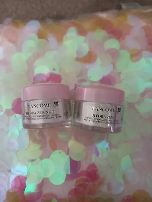 £13.99 • Buy LANCOME HYDRA ZEN ANTI-STRESS MOISTURISING 15ml DAY + 15ml NIGHT CREAM (ow