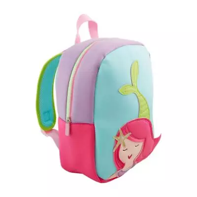 Mud Pie E4 Kids Girl Pink 13 X9.5 X5.5  Mermaid Neoprene Backpack 10010142 • $39.99