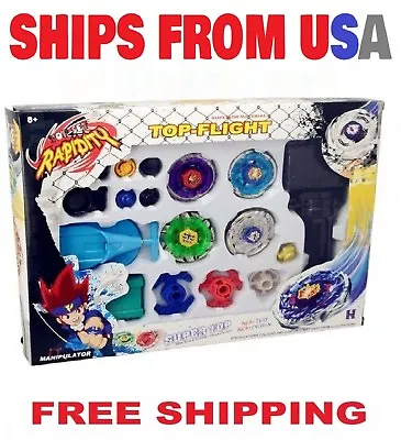 $24.95 • Buy  Beyblade Metal Fusion Masters Fight  Launcher Rare Toy Set  4D *USA Seller* 