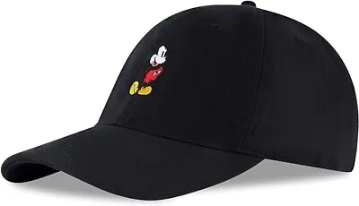 Disney Men's Baseball Cap Mickey Mouse Adjustable Hat For Adults • $14.99