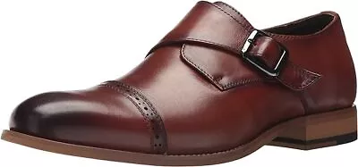 Stacy Adams Men's Desmond Cap Toe Monk Strap Loafer 221-11.5 • $109.95