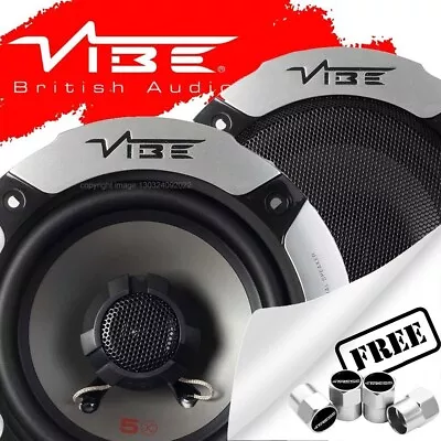 Vibe Speakers Set Audio 5.24  Pulse 5 300w Car Door Shelf Coaxial Pulse5-v0.Cap✅ • $36.79