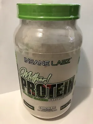 Insane Labz Mother! Plant Based Protein (Chocolate) 28 Servs 1.9lbs New Sealed • $25.99