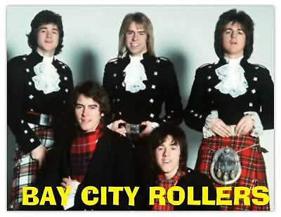 £1.50 • Buy Bay City Rollers Fridge Magnet Giant Size - Free Postage