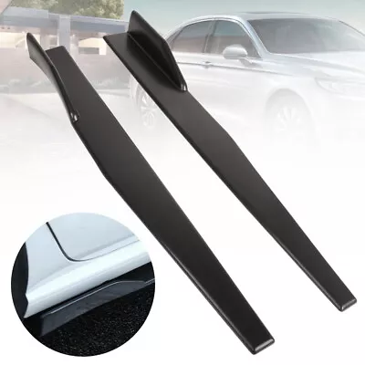 2pcs Universal Car Side Skirt Rocker Panel Splitter Diffuser Winglet Wind 34 X4  • $21.59