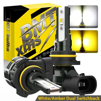 2x Switchback Dual Color 9145 9140 H10 LED Fog Lights For Ford F-150 2004-2022  • $19.99