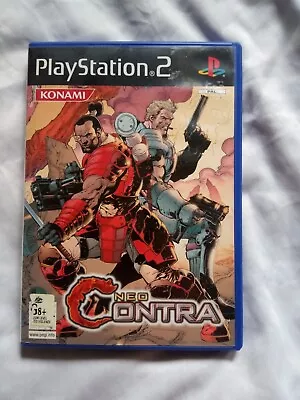 Neo Contra - Playstation 2 PS2 (PAL Version) - Box Disc Manual • $100