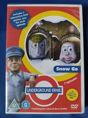 UNDERGROUND ERNIE (2006 TV Series)  SNOW GO  DVD * NEW SEALED FREE 1st CLASS P&P • £9.47