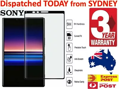 $5 • Buy Tempered Screen Protector For Sony Xperia Z1 Compact Z2 Z3 Z5 Prem X XZ XZ1 XZ2