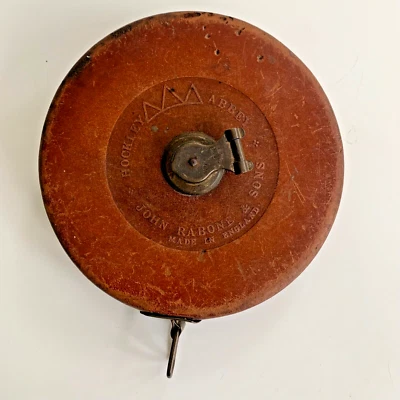 £7.99 • Buy John Rabone & Sons 100 Ft Tape Measure Birmingham England Steel Tape Leather