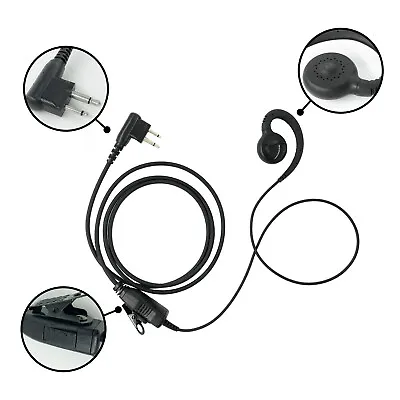 Earpiece Headset For  CP125 CP140 CP150 CP185 CP200 GP300 PR400 Radio • $12