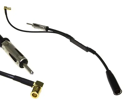 DAB+ Antenna Splitter Adapter For Car Radio JVC Kenwood Sony Alpine Pioneer • $26.83