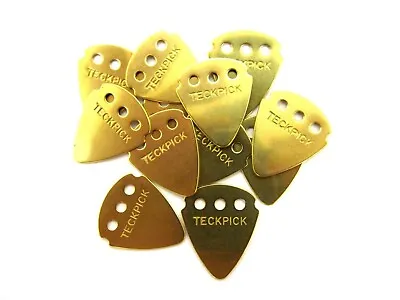 Dunlop Guitar Picks Techpick (Tech Pick) Aluminum Metal Brass • $27.21