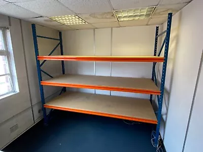 10 Bays Stow Longspan Pallet Racking Storage-6 Levels 900mm Deep -£290 Per Bay • £3480