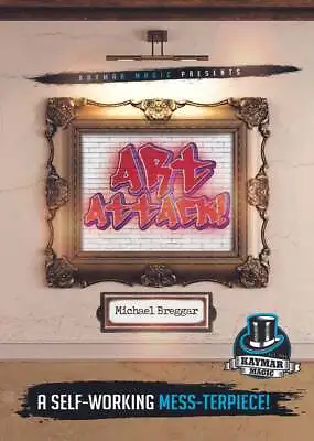 ART ATTACK! By Michael Breggar Close Up Magic Includes Props • £14.99