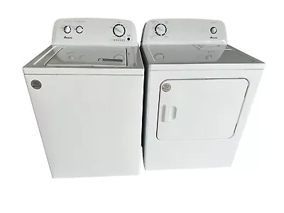 Amana 3.5 Ft.³ Agitator Top Load Washer And 6.5 Ft.³ Electric Dryer (white) • $489