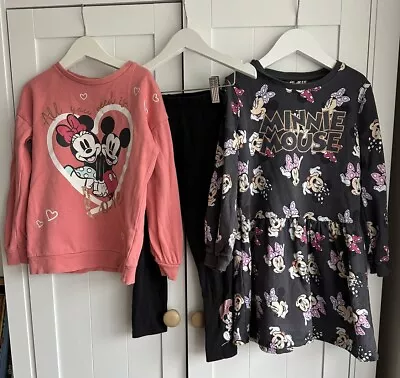 Kid Clothes Bundle Girls Size 6-7 Years Disney Mickey Minnie Mouse • £2.99